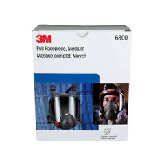 Full Facepiece Reusable Respirator 6800 Medium 4 EA/Case 5