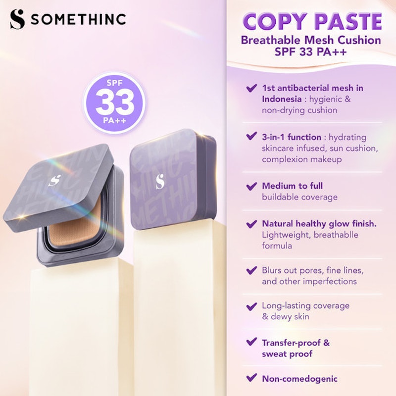 Copy Paste Breathable Mesh Cushion SPF 33 PA++ Cashew 2