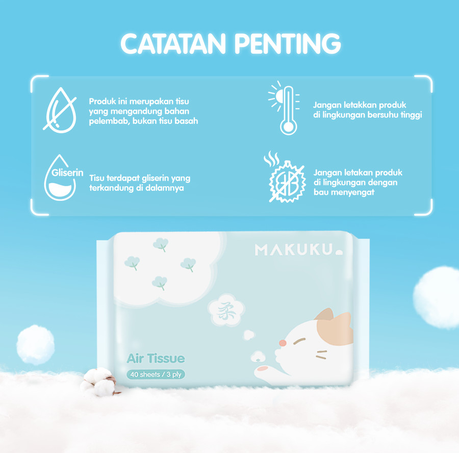 Makuku Care Indonesia MAKUKU Air Tissue 