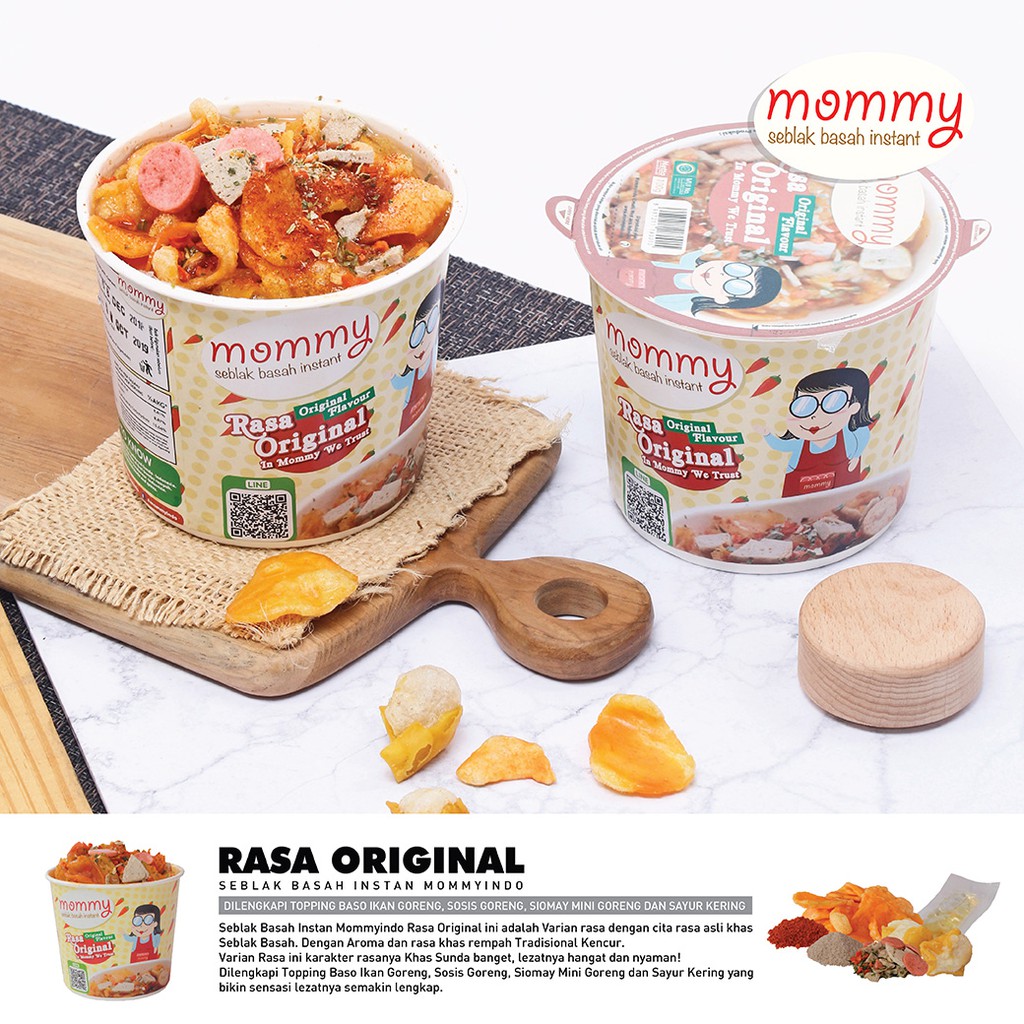 Mommyindo Mommy Seblak Instan Rasa Original