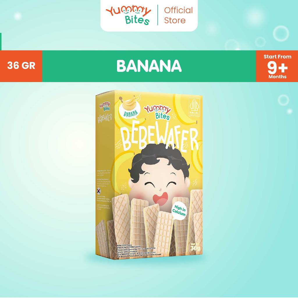 Leon Boga Sentosa Yummy Bites Bebewafer Banana