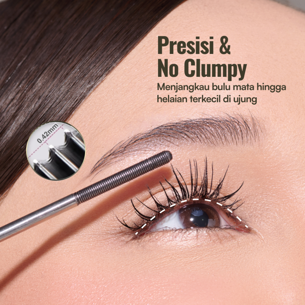 Paragon Technology and Innovation Wardah Anti-Gravity Iron Mascara