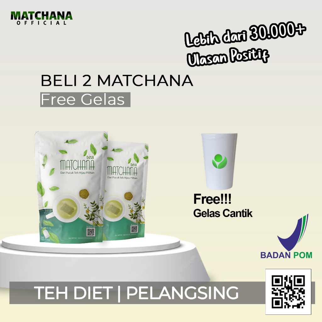 Matchana Teh Diet Teh Hijau & Jati Cina 4