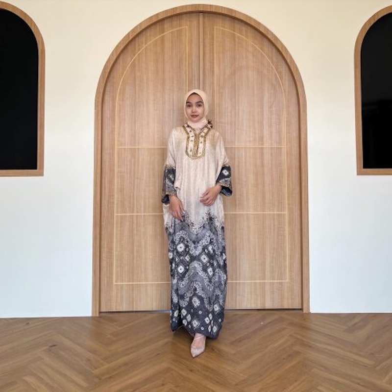 Kaftan Jumputan Kecubung Volume 4 3