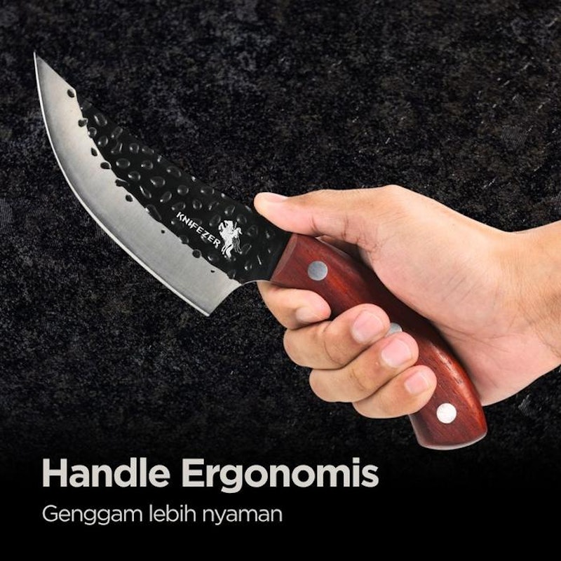 KNIFEZER Pisau Daging 4
