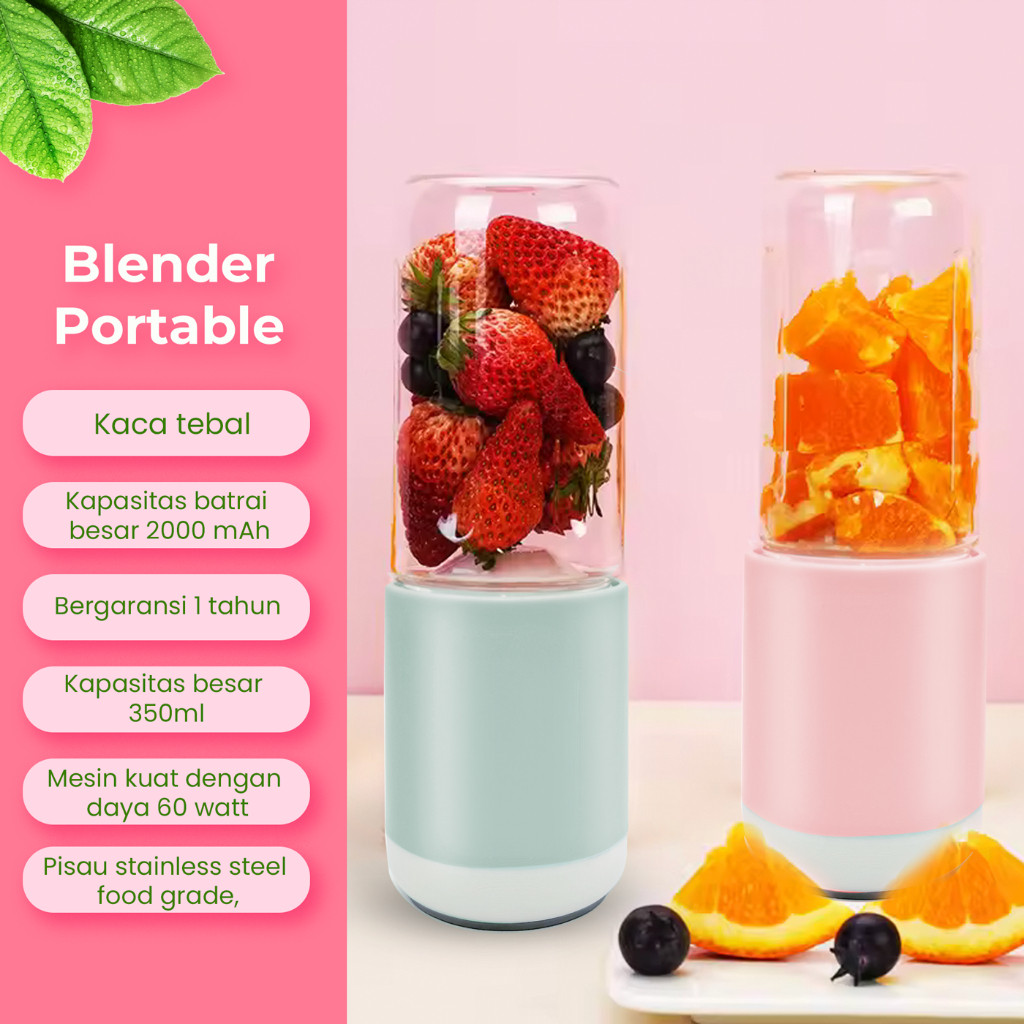 Century Technology Indonesia Dorahomi Blender Portable 350 ml BL-350