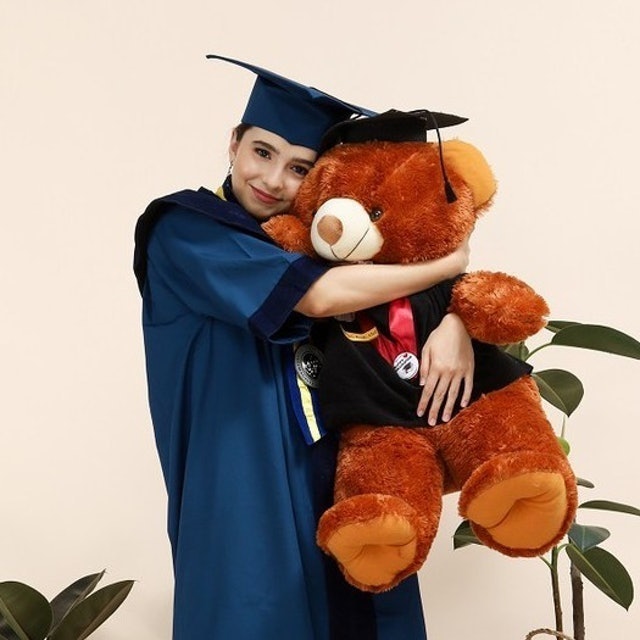 Boneka Wisuda Jumbo - Teddy Bear 2