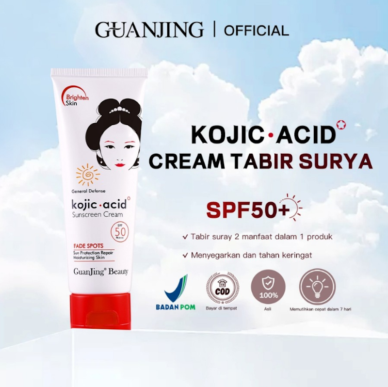 GUANJING Kojic Acid Sunscreen Cream SPF50 PA++++ 2