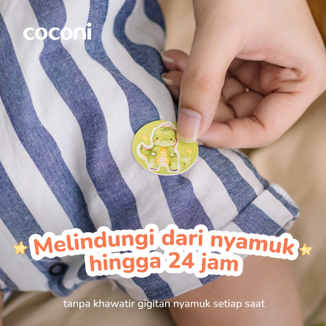 Kenson Multibrand Globalindo Coconi Mosquito Repellent Patch