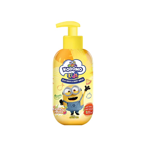 Kodomo ｜ Kids 2 in 1 Hair & Body Wash Tropical Fruits