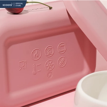 Scoora Bento Silicone Premium Lunch Box