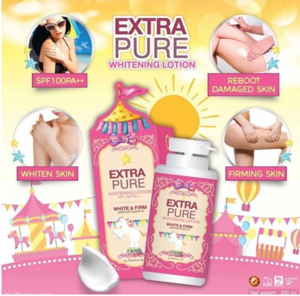 Precious Skin Thailand Extra Pure Whitening Lotion SPF 100 PA++ 3