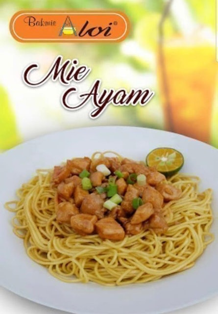 Bakmie Aloi Bakmie Frozen Ayam