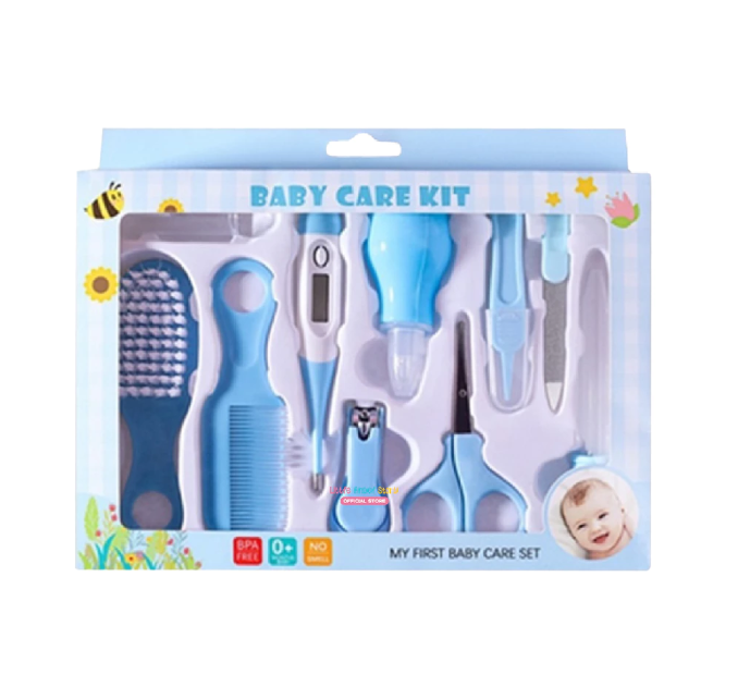 Little Angel Baby Care Kit Set 10 in 1 with Thermometer 