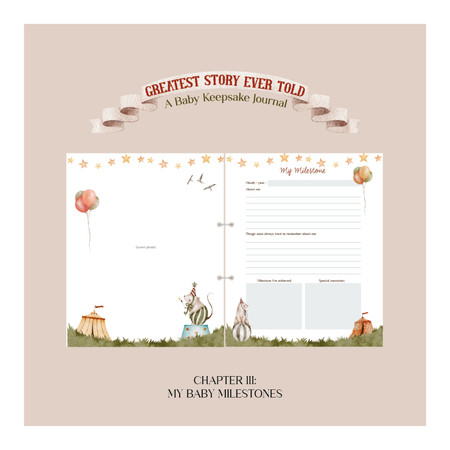  Paperie Lab A Baby Keepsake Journal