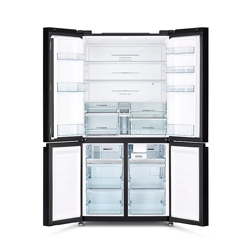 Hitachi  Hitachi Kulkas 4 Pintu Bottom Freezer  R-WB640PGD1 GCK