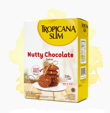 Tropicana Slim Nutty Chocolate Cookies