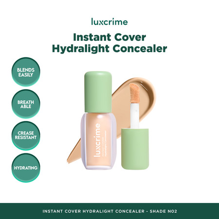 Luxury Cantika Indonesia Luxcrime Instant Cover Hydralight Concealer N02 Honey Comb