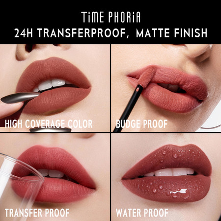 TIME PHORIA Eternal Lip Matte 17 Hearthstone 5