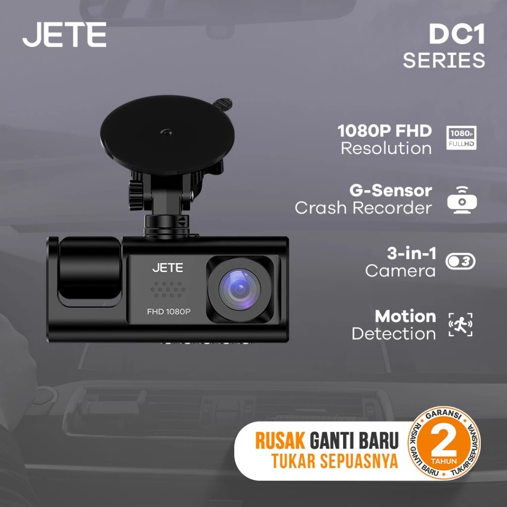 JETE Dashcam Mobil  5