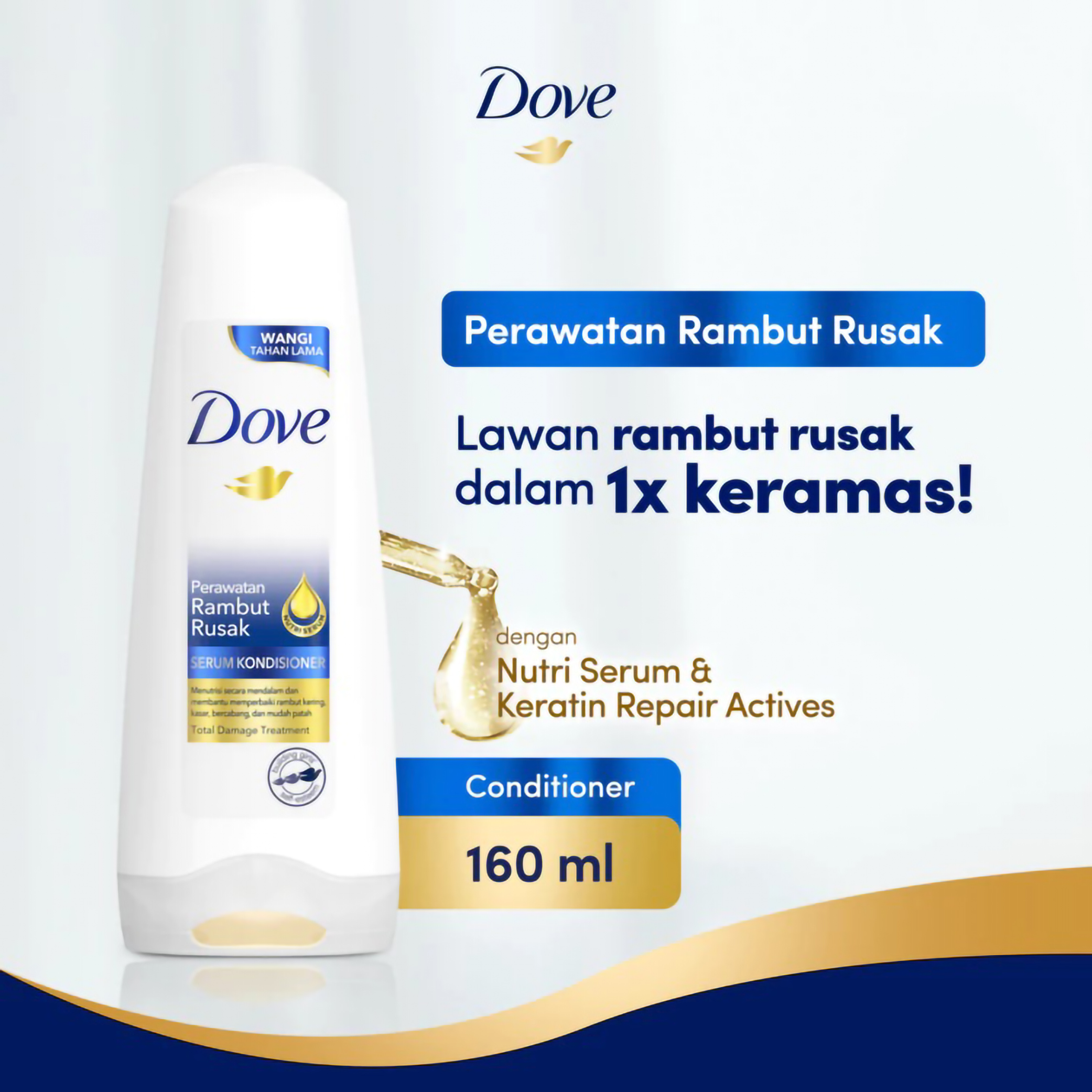 Unilever Indonesia Dove Conditioner Total Damage Treatment