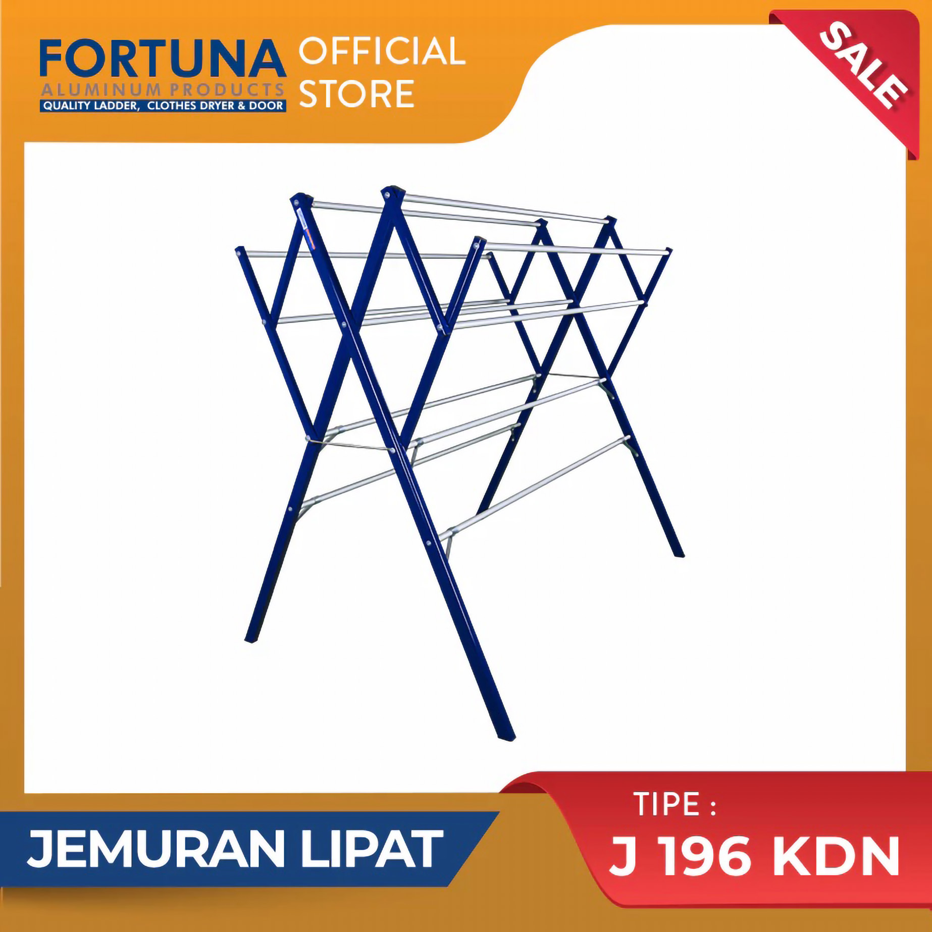 Superex Raya Fortuna Jemuran Pakaian  J 196 KDN