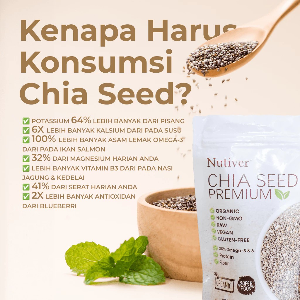 Barooka Global Indonesia Nutiver Chia Seed