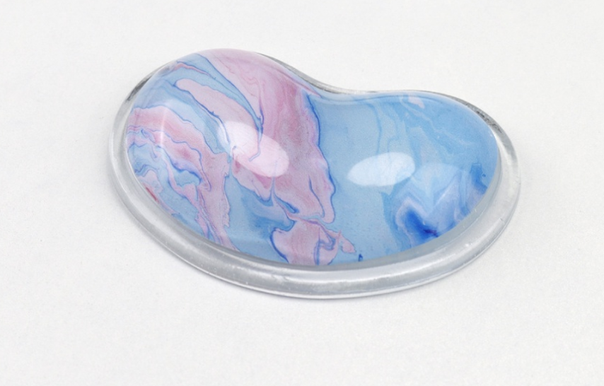  Wrist Rest Pad Jelly Comfort Silicone Transparent Gel
