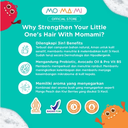 LF Beauty Manufacturing Indonesia Momami Kids Shampoo