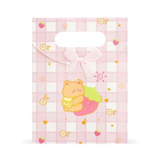 Paper Bag Kado dengan Tutup Rekat Animals Mini XS 3