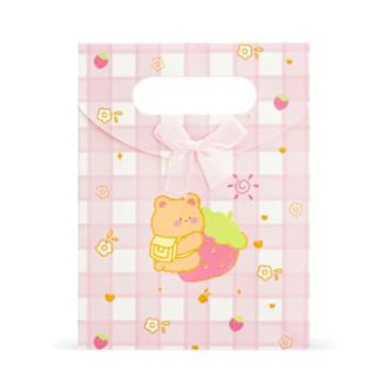 Paper Bag Kado dengan Tutup Rekat Animals Mini XS 3