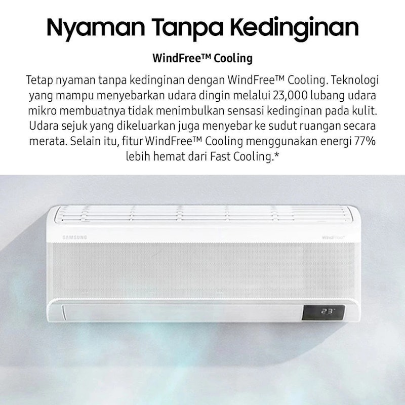 WindFree™ Wall-mount Air-conditioner AI Auto Cooling 2 PK 3