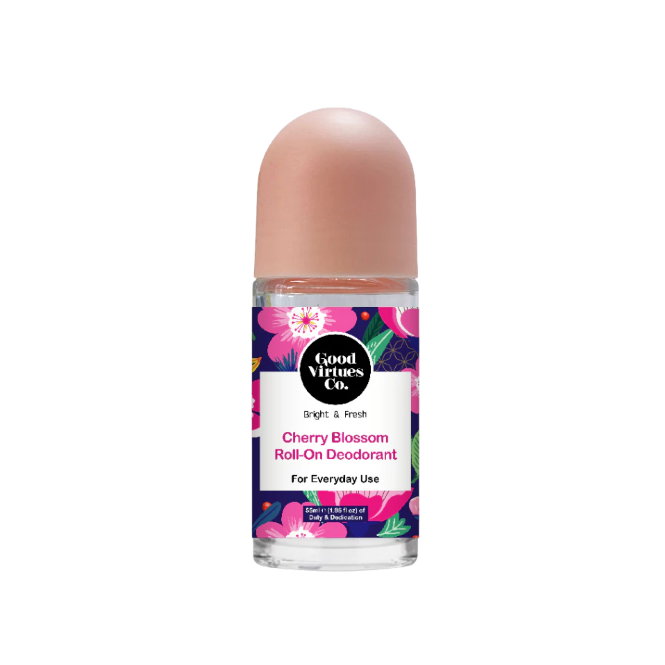 Good Virtues Co. Cherry Blossom Roll On Deodorant 