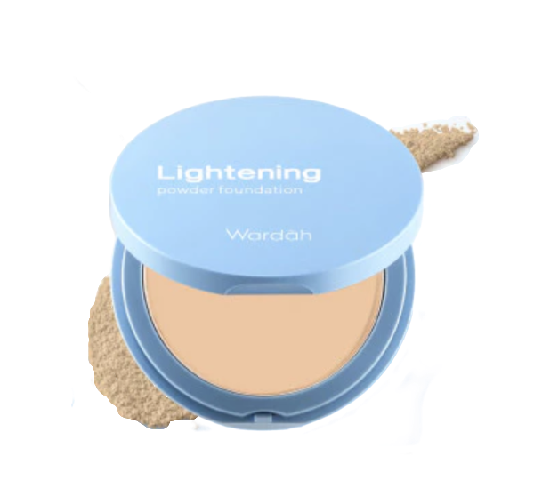 Wardah ｜ Lightening Powder Foundation Light Feel 23W Warm Ivory