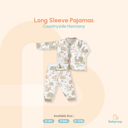 Baby Loop Long Sleeve Pajamas TENCEL™  4
