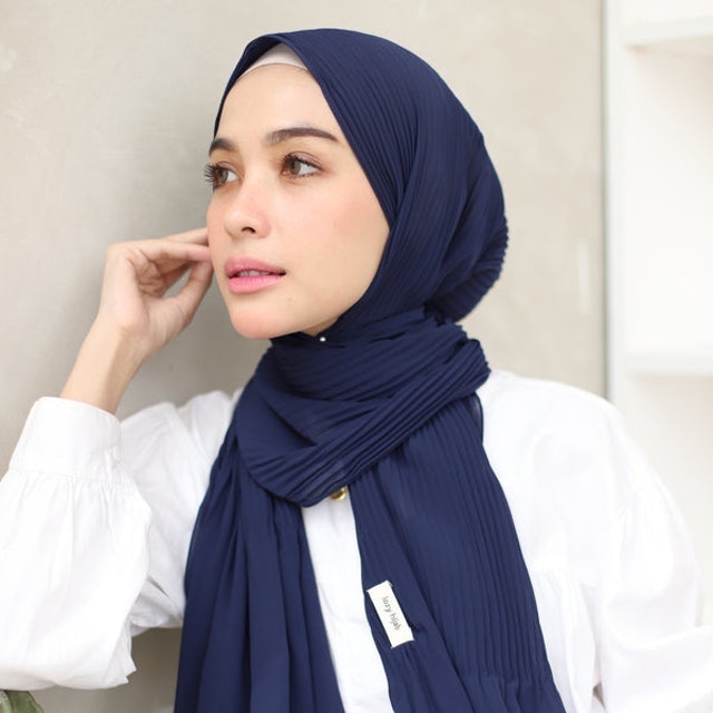 Bawal Pleats Shawl (Pashmina Plisket)