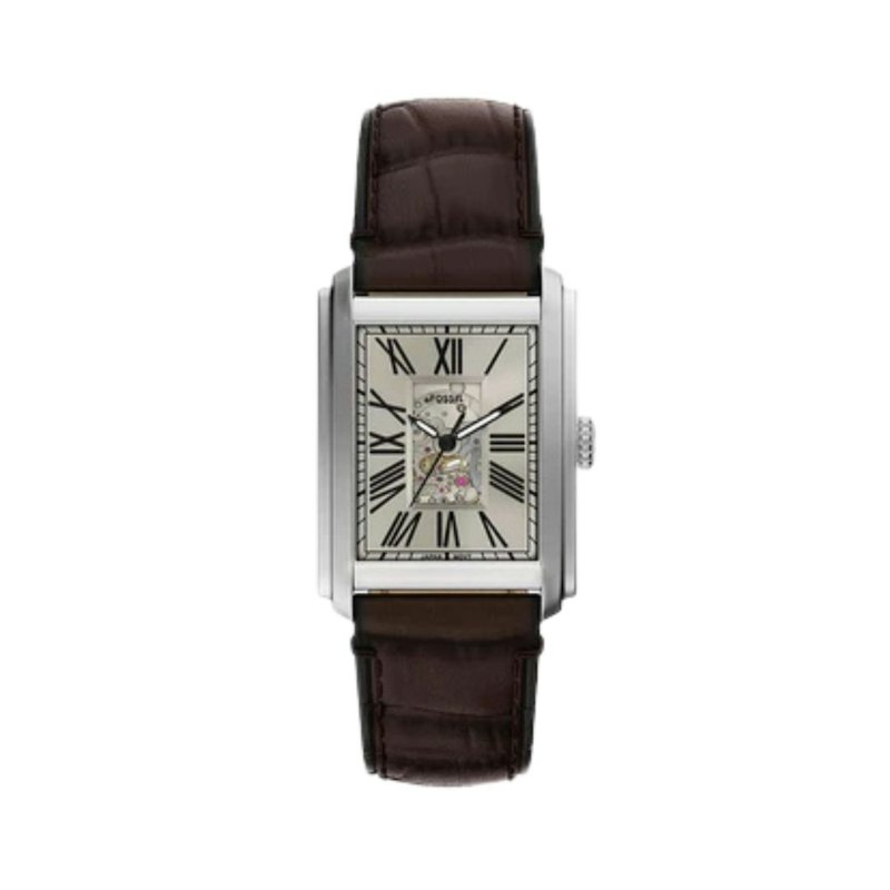 Carraway Automatic Brown Croco Leather 1