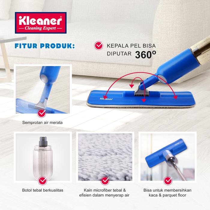 Internusa Terus Jaya Kleaner Alat Pel Semprot 2 In 1 GSA014