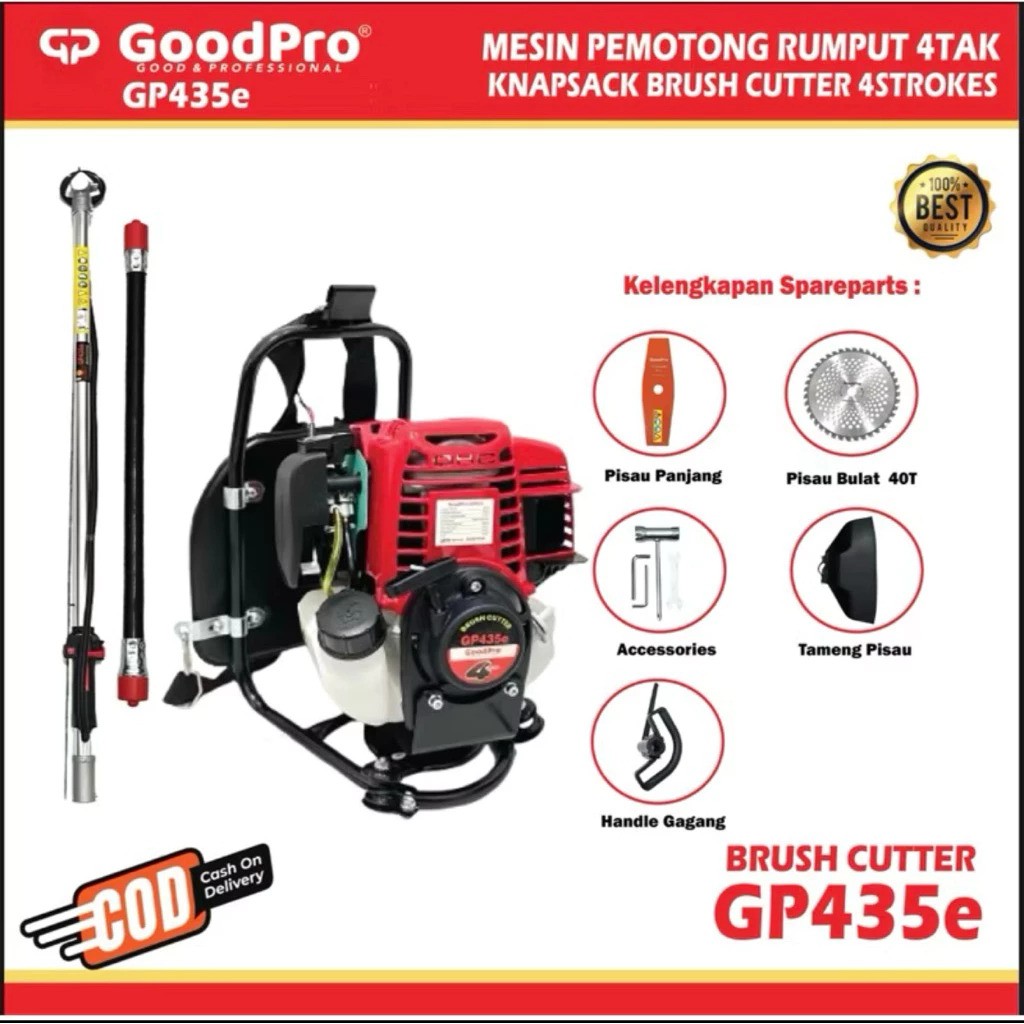 GoodPro® Mesin Potong Rumput 4 Tak  2