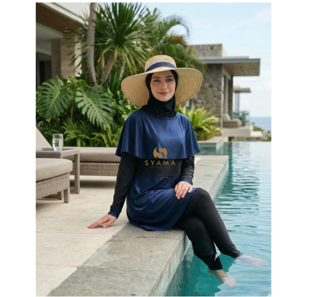 Syama Baju Renang Muslimah Stella 4