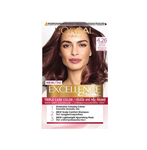 L’Oréal Paris ｜ Excellence Créme 4.26 Purple Brown