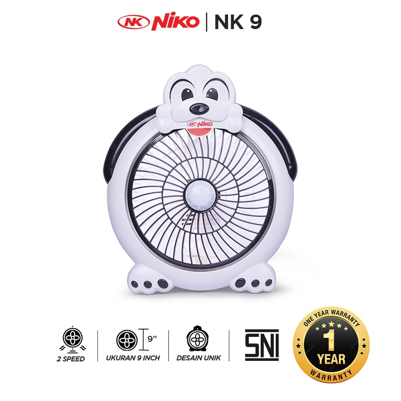 Niko Elektronik Indonesia Niko Desk Fan 9" NK 905