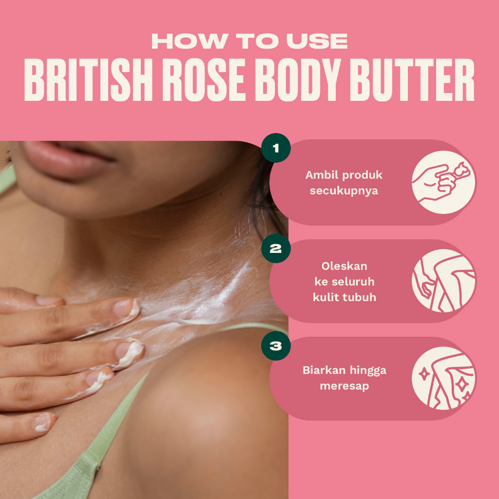 The Body Shop  New British Rose Body Butter