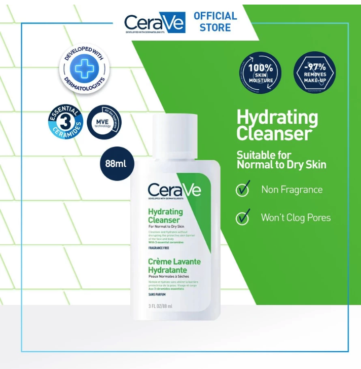 L’Oréal CeraVe Hydrating Facial Cleanser