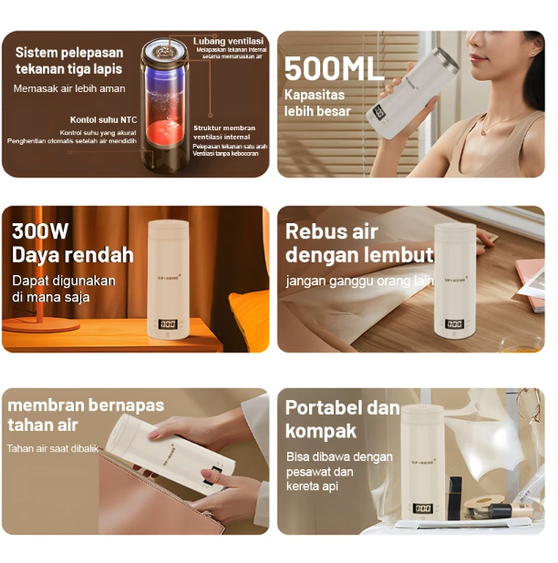 Upin Masa Depan UPHOME Portable Kettle