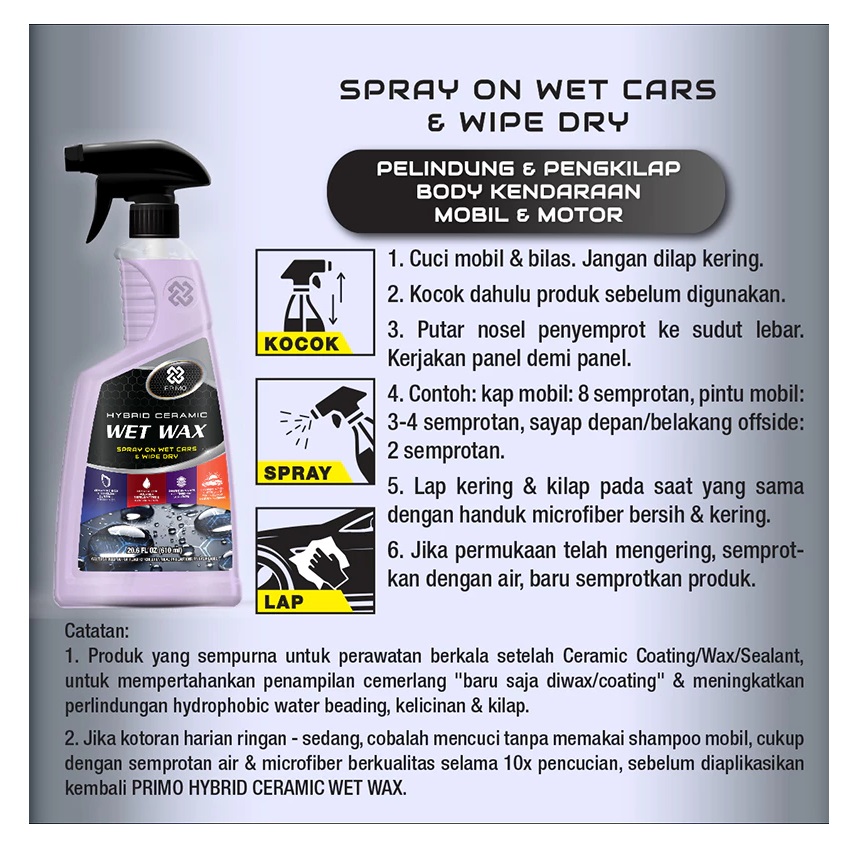Primo Hybrid Ceramic Wet Wax