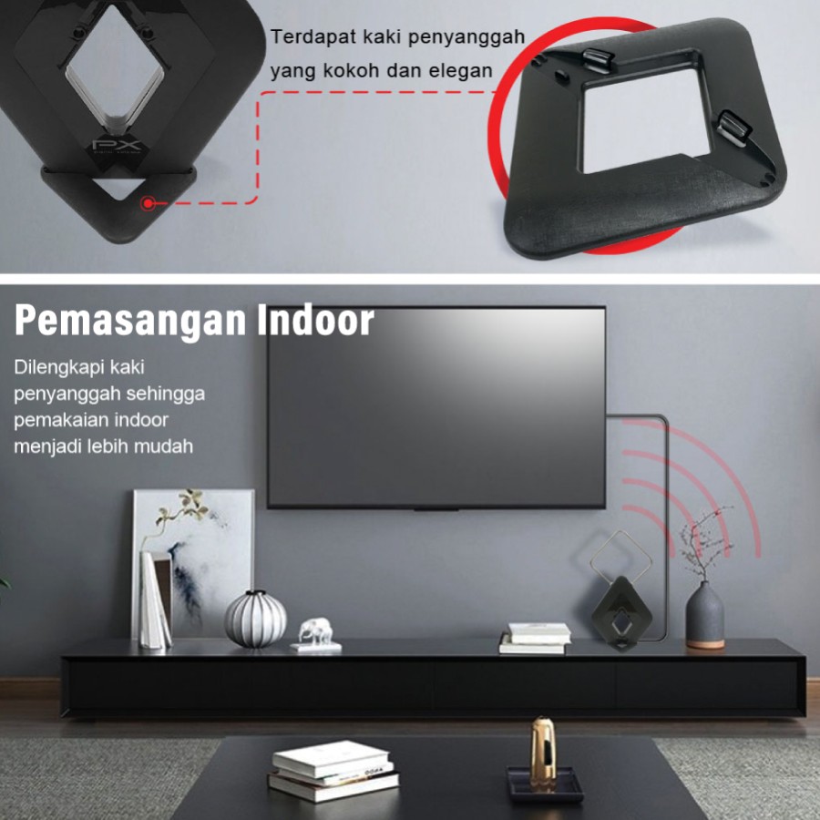 PX Digital TV Antenna Indoor Outdoor  3