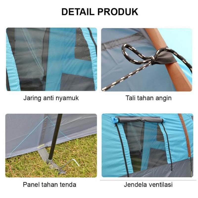 AERA Tenda Tunnel 5-8 orang 3