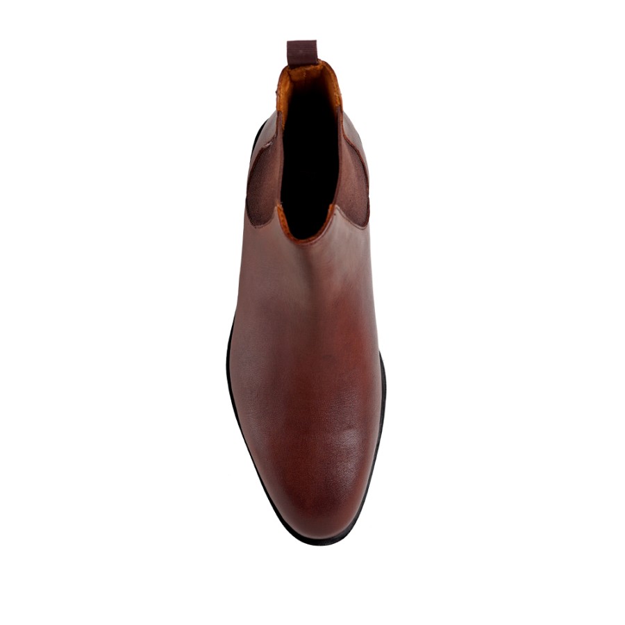Mainest Gaya Kreatif Prabu Chelsea Boots Aska Brushed Brown