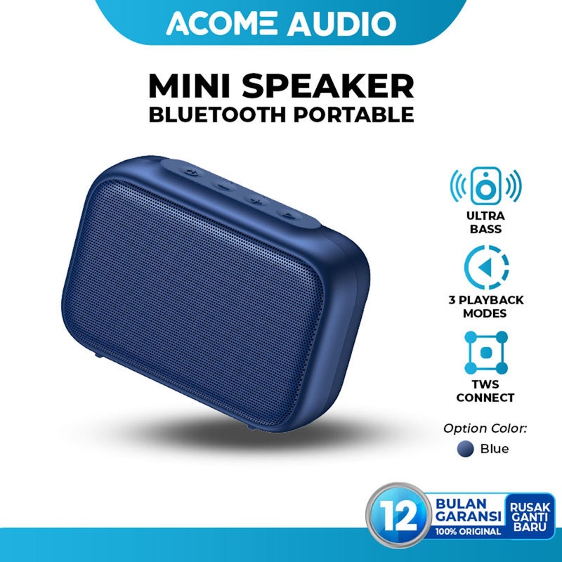 Acome Speaker Mini Bluetooth 5